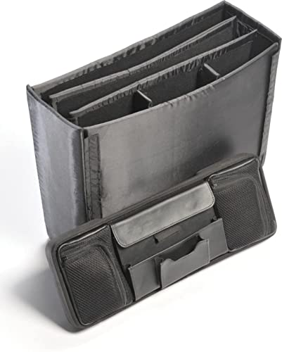 Peli IM2435-DIV-LIDORG Set Trennwände und Deckeleinteilungssystem, Original Storm Case Zubehör, Kompatibel Storm IM24350 (separat erhältlich), Farbe: Schwarz von PELI