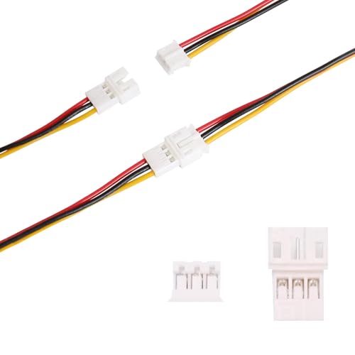 PENGLIN 40 Stück JST PH2.0mm 3 Pin Stecker und Buchse Anschluss mit Draht Kabel 100mm,3 Poliger Männlich und Weiblich Adapter PENGLIN 40 Stück JST PH2.0mm 3 Pin Stecker und Buchse Anschluss mit Draht Kabel 100mm,3 Poliger Männlich und Weiblich Adapter von PENGLIN