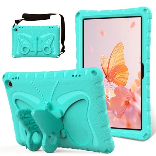 Tablet-Taschen-Hülle Hülle kompatibel mit Huawei MatePad T10 9,7" 2020/ T10S 10,1", leichte, robuste, stoßfeste EVA-Schutzhülle mit Schultergurt Compatible with Kinder und Mädchen, Hülle mit Ständer S von PENGLIPING