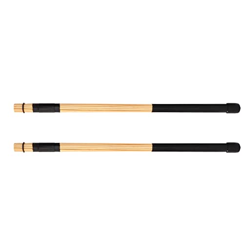 Bamboo Drum Sticks Rods, Good Bounce Jazz Drum Sticks Bambus-Percussion-Musikinstrument für den Schlagzeuger; von PENO