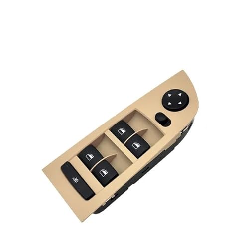 Taste Power Fenster Für E90 E91 Für 3 Serie 318 320 323 325 328 330 335 2005-2011 Auto elektrische Power Master Fenster Schalter Ersatz Zubehör Fensterheber Schalter(Model A Beige) von PEPKWELYCB