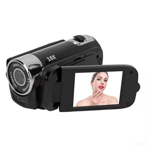 PETSTIBLE DV22 Handheld DV Digital für Camcorder mit 16 Millionen HD dreifarbigem drehbarem Display (schwarz) von PETSTIBLE