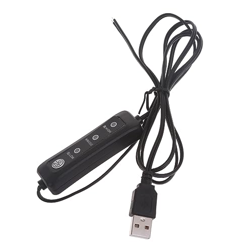 2-poliges USB-Lötnetzkabel mit Stecker, Verlängerungskabel für 5 V USB-Ventilator, LED-Streifen, Schreibtischlampe, Fahrrekorder-LED von PEVive