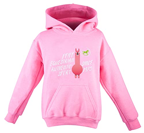 PFIFF 102517 Kinder-Pullover 'Lama-Love', pink 116/128 von PFIFF