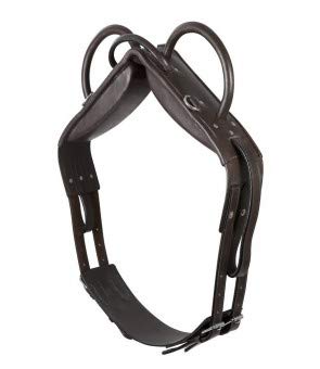 Voltigiergurt aus Leder, braun Pony Voltigiergurt aus Leder, braun Pony von PFIFF