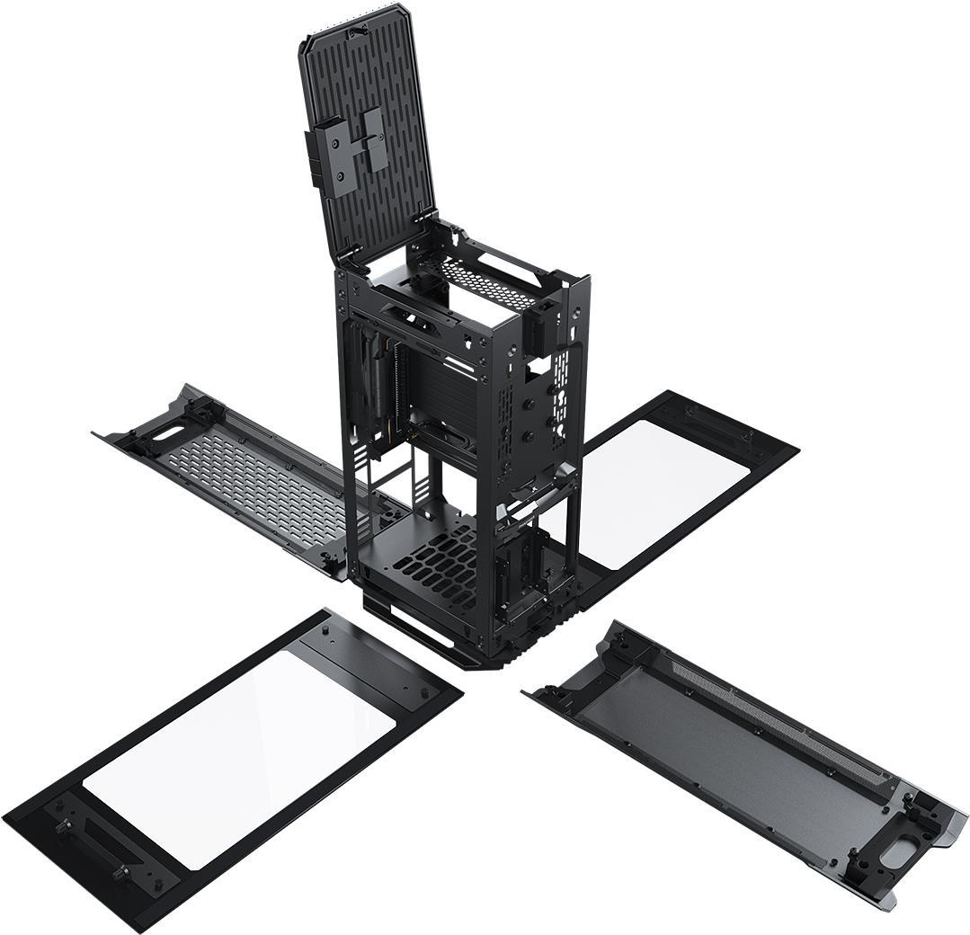 Phanteks PH-ES217E_AG02 Computer-Geh�use Small Form Factor (SFF) Grau (PH-ES217E_AG02) von PHANTEKS