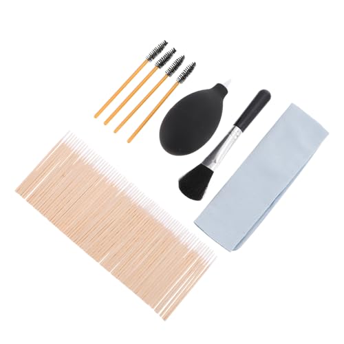 PHENOFICE 1 Satz Kopfhörer-Reinigungswerkzeug Telefon reinigungsset Telefonhörer für Mobiltelefon Earbud Cleaning kit Earbuds Cleaning kit kopfhörer reinigungsbürste Reinigungszubehör Holz von PHENOFICE