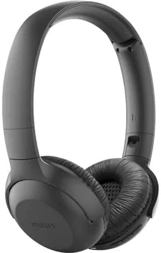 Philips Bluetooth On Ear Kopfhoerer On Ear Faltbar, Headset, Lautstaerkeregelung Schwarz TAUH202BK/00 von PHILIPS