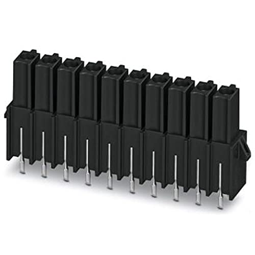 PHOENIX CONTACT IMCV 1,5/3-G-3,5 RN P20 THR Leiterplattengrundleiste, 1.5mm² Nennquerschnitt, 3 Anschlüsse, IMCV 1,5/..-G-RN-THR Artikelfamilie, 3.5mm Rastermaß, 1.9mm Pinlänge, Schwarz, 50 Stück von PHOENIX CONTACT