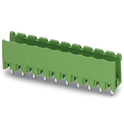 PHOENIX CONTACT MSTBV 2,5/23-G Leiterplattengrundleiste, Green, 12 A, 320 V, 23 Polzahl, MSTBV 2,5/..-G Artikelfamilie, 5 mm Rastermaß, 50 Stück von PHOENIX CONTACT