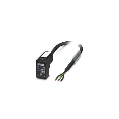 PHOENIX CONTACT SAC-3P-10.0-PUR/C-1L-Z Sensor/Aktor Kabel, 3 Polig, 10m Kabellänge, 291.400g, Schwarz/Grau von PHOENIX CONTACT