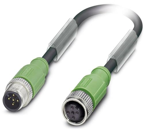 PHOENIX CONTACT SAC-5P-M12MS/3.0-PUR/M12FS SH Sensor/Aktor-Kabel, 3m Kabellänge, M12 Stecker Gerade, 5 Polig, Schwarzgrau PHOENIX CONTACT SAC-5P-M12MS/3.0-PUR/M12FS SH Sensor/Aktor-Kabel, 3m Kabellänge, M12 Stecker Gerade, 5 Polig, Schwarzgrau von PHOENIX CONTACT