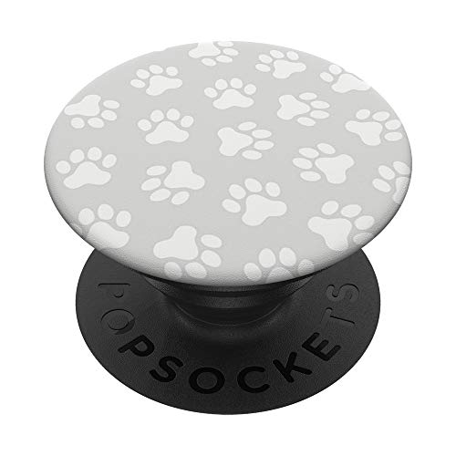 Tierfreunde Pfotenabdrücke PopSockets mit austauschbarem PopGrip von PHONE ACCESSORIES