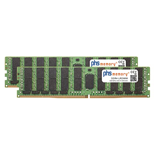 PHS-memory 128GB (2x64GB) Kit RAM Speicher passend für Apple MacPro7,1 (24-Core + 28-Core CPU) DDR4 LRDIMM 2933MHz PC4-23400-L von PHS-memory