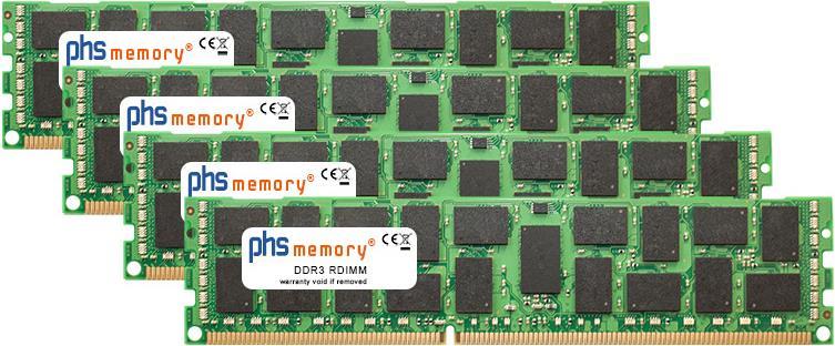 PHS-memory 128GB (4x32GB) Kit RAM Speicher f�r Fujitsu Sparc Enterprise M10-4 Server DDR3 RDIMM 1600MHz (SP159451) von PHS-memory