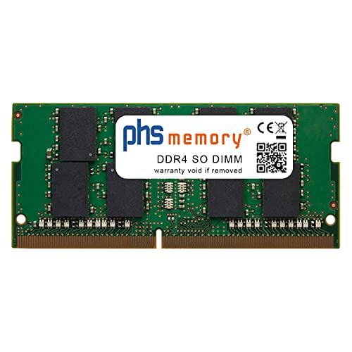 PHS-memory 16 GB RAM für MSI Workstation WT73VR 7RM-1205TAA DDR4 So DIMM 2400MHz PC4-2400T-S von PHS-memory