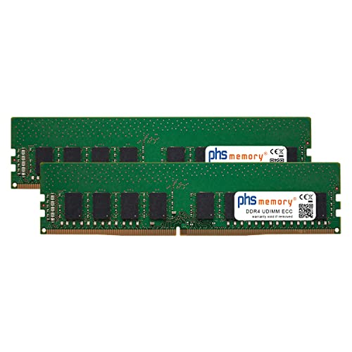 16GB (2x8GB) Kit RAM Speicher passend für QNAP TS-983XU DDR4 UDIMM ECC 2666MHz PC4-2666V-E von PHS-memory