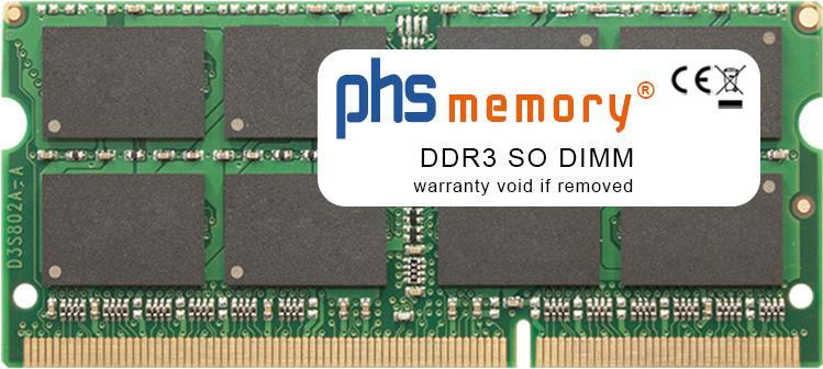 PHS-memory 16GB RAM Speicher f�r Acer Aspire E5-771G-52SW DDR3 SO DIMM 1600MHz (SP175374) von PHS-memory