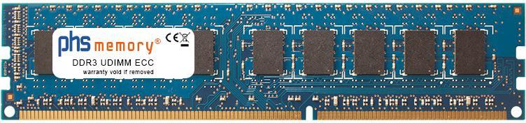 PHS-memory 2GB RAM Speicher f�r Fujitsu CELSIUS M470-2 (D2778) DDR3 UDIMM ECC 1333MHz (SP129327) von PHS-memory