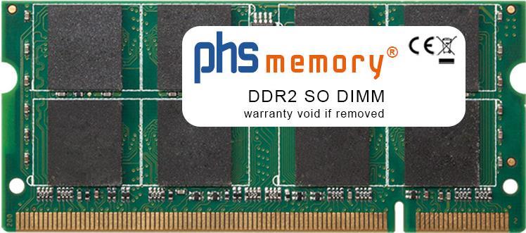 PHS-memory 2GB RAM Speicher f�r HP Pavilion dv9575ep DDR2 SO DIMM 667MHz PC2-5300S (SP142415) von PHS-memory