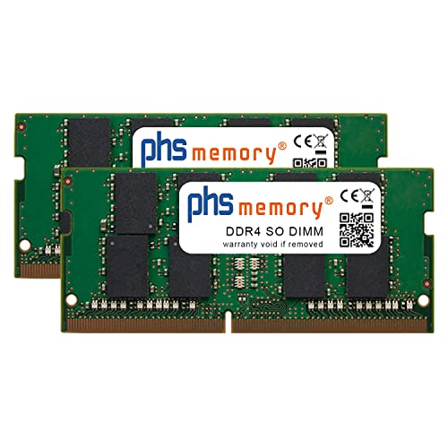 32 GB (2 x 16 GB) Arbeitsspeicher für Apple iMac Core i5 3,0 GHz 21,5 Zoll (4K, Mitte 2017) DDR4 So DIMM 2400 MHz PC4-2400T-S von PHS-memory