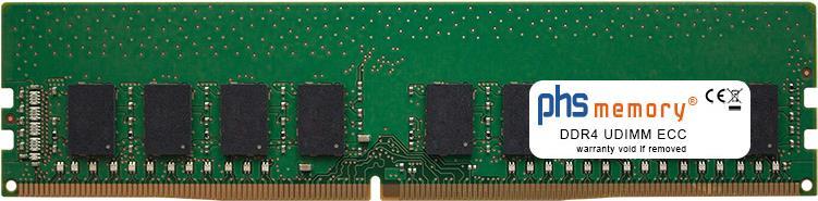 PHS-memory 32GB RAM Speicher f�r Tarox Workstation M5157BP (2008108) DDR4 UDIMM ECC 2666MHz PC4-2666V-E (SP370762) von PHS-memory