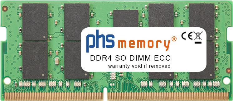 PHS-memory 32GB RAM Speicher kompatibel mit Kontron COMe-bKL6 (Xeon Prozessor) DDR4 SO DIMM ECC 2666MHz PC4-2666V-P (SP465892) von PHS-memory