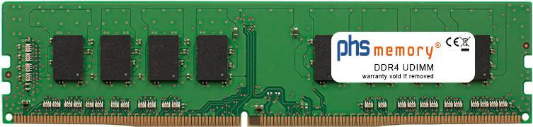 PHS-memory 8GB RAM Speicher f�r Hyrican Striker 5647 DDR4 UDIMM 2400MHz (SP266688) von PHS-memory