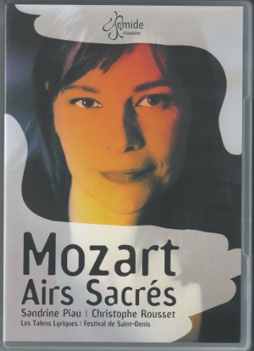 Mozart : Airs sacrés (Sacred arias) von PIAU,SANDRINE/ROUSSET,CHRISTOPHE