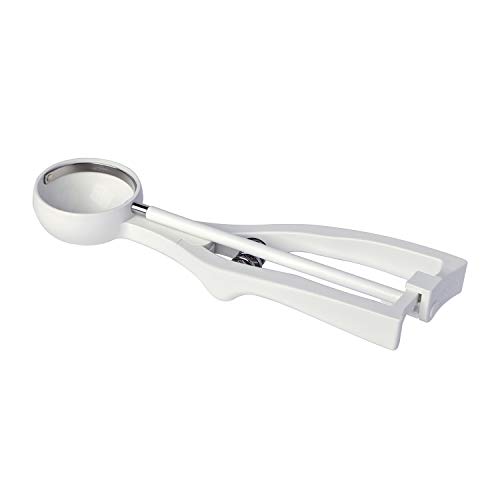 Piazza 03524002 Weiß Portionierer mit farbigem Stab 1/40L, Weiß, 6 Stück von PIAZZA