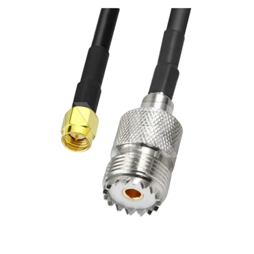 Anschluss BNC-Stecker SMA auf PL259 UHF-Anschluss Verlängerungskabel Kupfer-Zuleitungskabel compatible with the Koaxial-Koaxialkabel RG58(NO 17,5M) von PIKETU