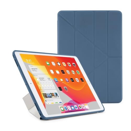 Pipetto Origami No1 Schutzhülle für iPad 10.2 (2021/2020/2019), Marineblau von PIPETTO