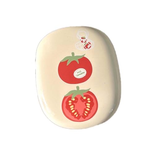 PIQIUZC Schutzhülle für AirPods Max Kopfhörer, niedliches lustiges Tomatenmuster, Ohrmuscheln für Apple Air Pod Max (Tomato-B) von PIQIUZC