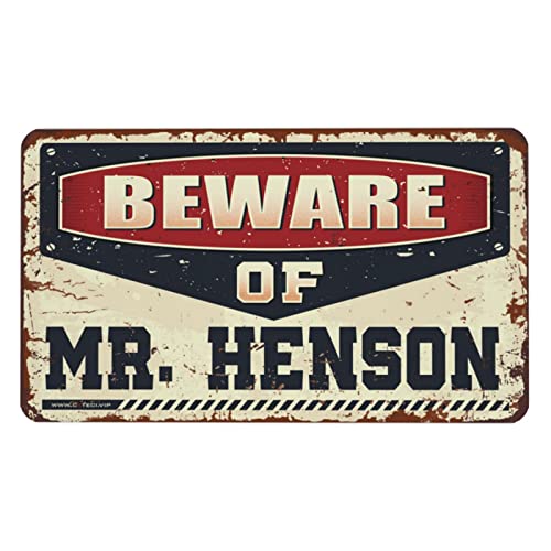 Crazy Mouse Pad Beware Of Mr. Henson Mauspad sarkastisches Mauspad Niedliches Mauspad von PITFS