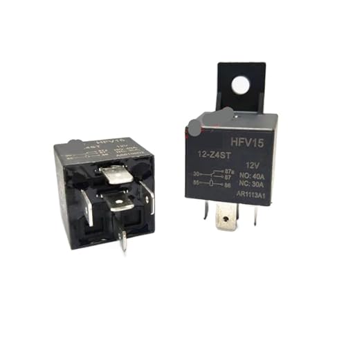 12V relay HFV15-12-Z4ST HFV1512Z4ST 12VDC 12V DC12V 40A 5PIN PIUHRKLEVD(One Size) von PIUHRKLEVD