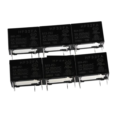 5PCS Relay HF32FA JZC-32FA-005 012 024 -ZS1 ZS2 One Set Conversion 5PIN 3A PIUHRKLEVD(024 -ZS1) von PIUHRKLEVD