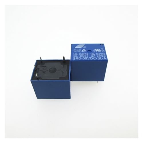 9V relay SRD-09VDC-SL-A SRD-9VDC-SL-A SRD09VDCSLA 09VDC 9VDC DC9V 9V 10A 250VAC DIP4 PIUHRKLEVD(50pcs) von PIUHRKLEVD