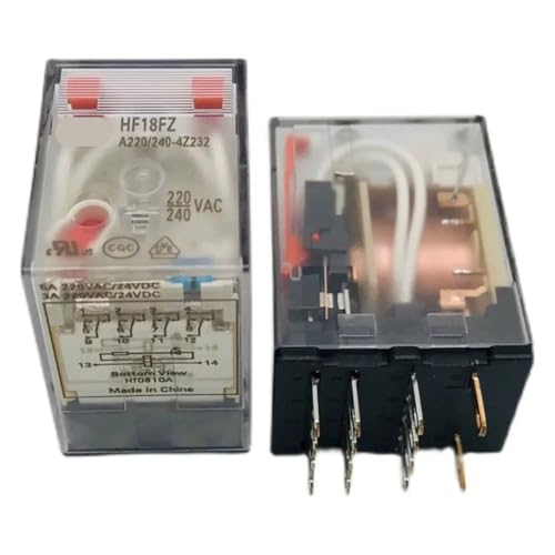 HF18FZ-A220/240-4Z232 four group conversion 14 pin 5A with light small medium power relay PIUHRKLEVD von PIUHRKLEVD