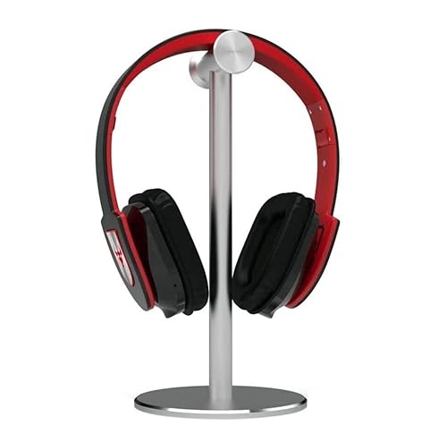 PJKHJUY Headset Ständer Aluminiumlegierung Kopfhörer Ständer Kopfhörer Halter Abnehmbare Stabile Desktop Halterunget Ständer Für Gamingets Kopfhörer Ständer (Blau: Silber) von PJKHJUY