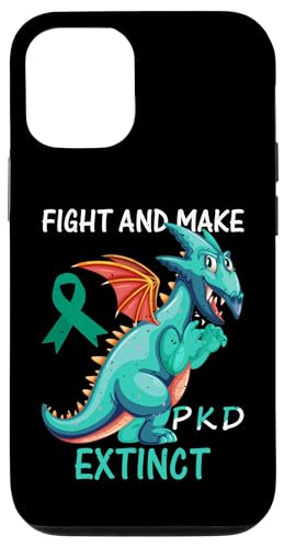 Hülle für iPhone 14 Polyzystische Nierenerkrankung PKD Awareness Dinosaurier Rex Support von PKD Awareness products (Lwaka)