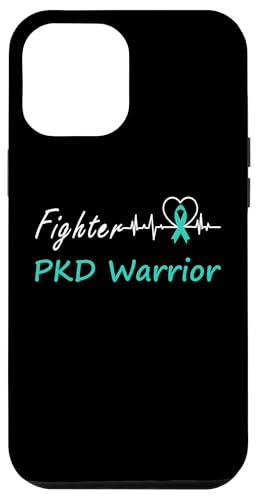 Hülle für iPhone 15 Plus Polyzystische Nierenerkrankung PKD Warrior Heartbeat Fight Teal von PKD Awareness products (Lwaka)