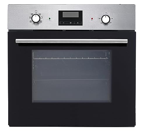 PKM Einbaubackofen F7-2 Digi | 54 Liter Garraum | Digital Display | Timer Funktion | 8 Backofen Funktionen | mit Schukostecker von PKM