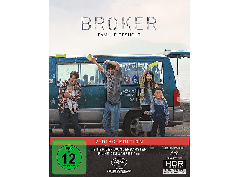 Broker - Familie Gesucht 4K Ultra HD Blu-ray + von PLAION PICTURES