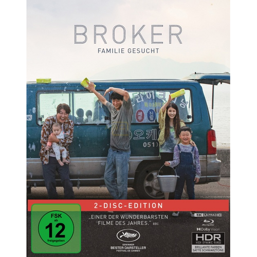 Broker - Familie gesucht  MediaBook    (4K-UHD+Blu-ray) von PLAION PICTURES