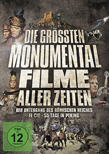 Die grössten Monumentalfilme aller Zeiten [3 DVDs] von PLAION PICTURES