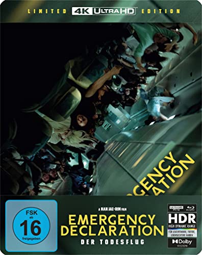 Emergency Declaration - Der Todesflug - Steelbook (4K Ultra HD) (+ Blu-ray) von PLAION PICTURES