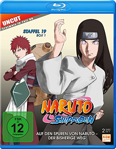 Naruto Shippuden - Auf den Spuren von Naruto - Der bisherige Weg - Staffel 19.1: Episode 614-623 [Blu-Ray] von KSM