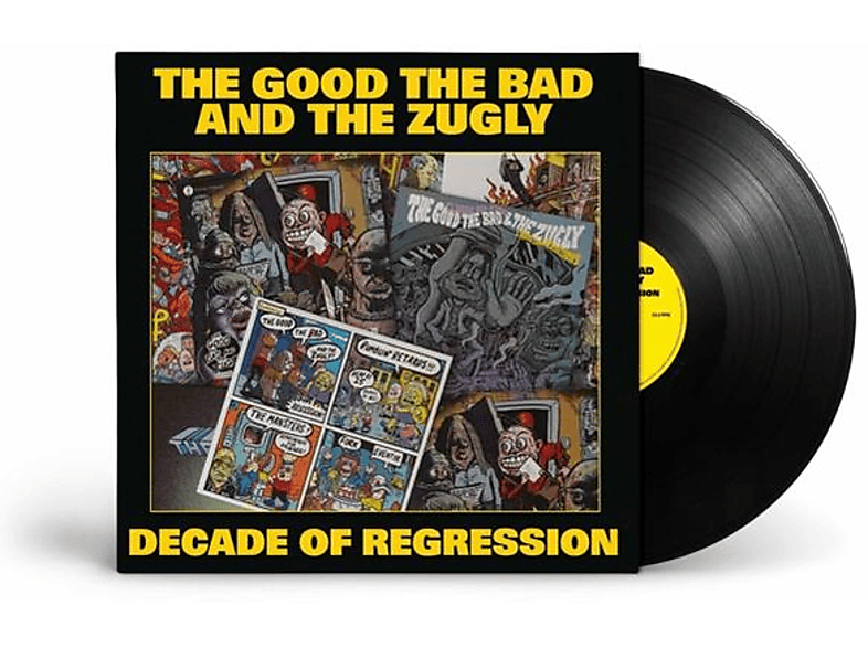 The Bad & Zugly Good - Decade Of Regression (Black Vinyl) (Vinyl) von PLASTIC HE