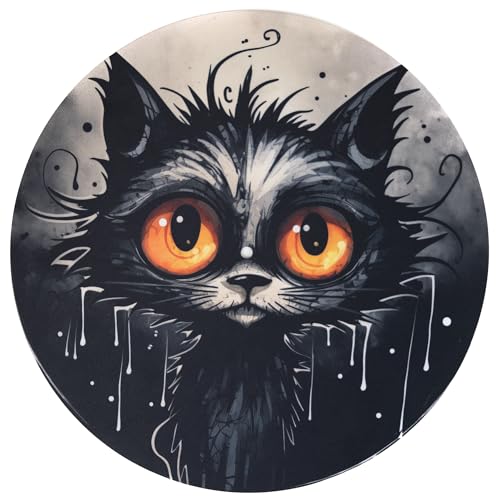 Slipmat - Plattenspieler Matte aus Gummi Kitty - Matte für Grammophon 30,5 cm (12') von PLAYMATS