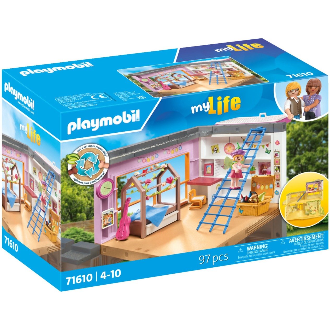 71610 My Life Kinderzimmer, Konstruktionsspielzeug von PLAYMOBIL